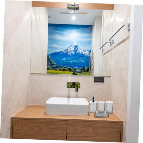 Yardenfun 1Set Transparent Bathroom Accessory Set 1