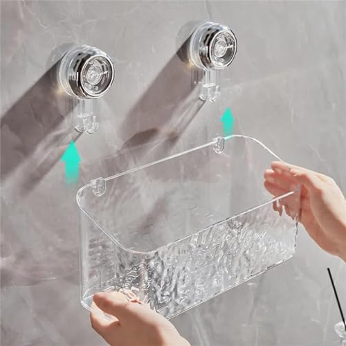 Light Luxury Style Suction Cup Shower Caddy