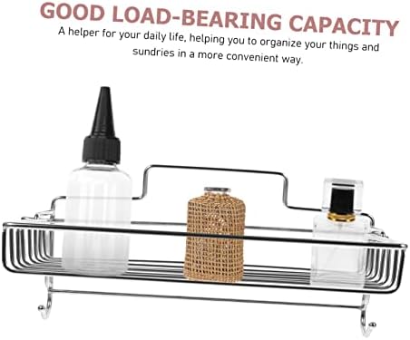 Beatifufu Wall Mounted Shower Organizer with Adhesive Shelves