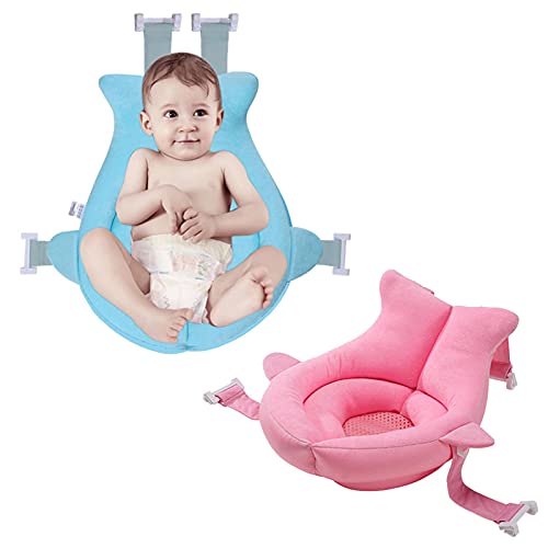Soft Non-Slip Kids Bath Mat with Four-Way Buckle