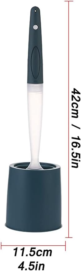 XIAOSAKU Toilet Brush Holder with Soft Bristles