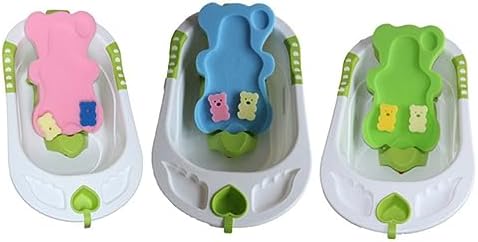 Zerodeko Mint Green Bath Sponge Mat Non-Slip Cushion
