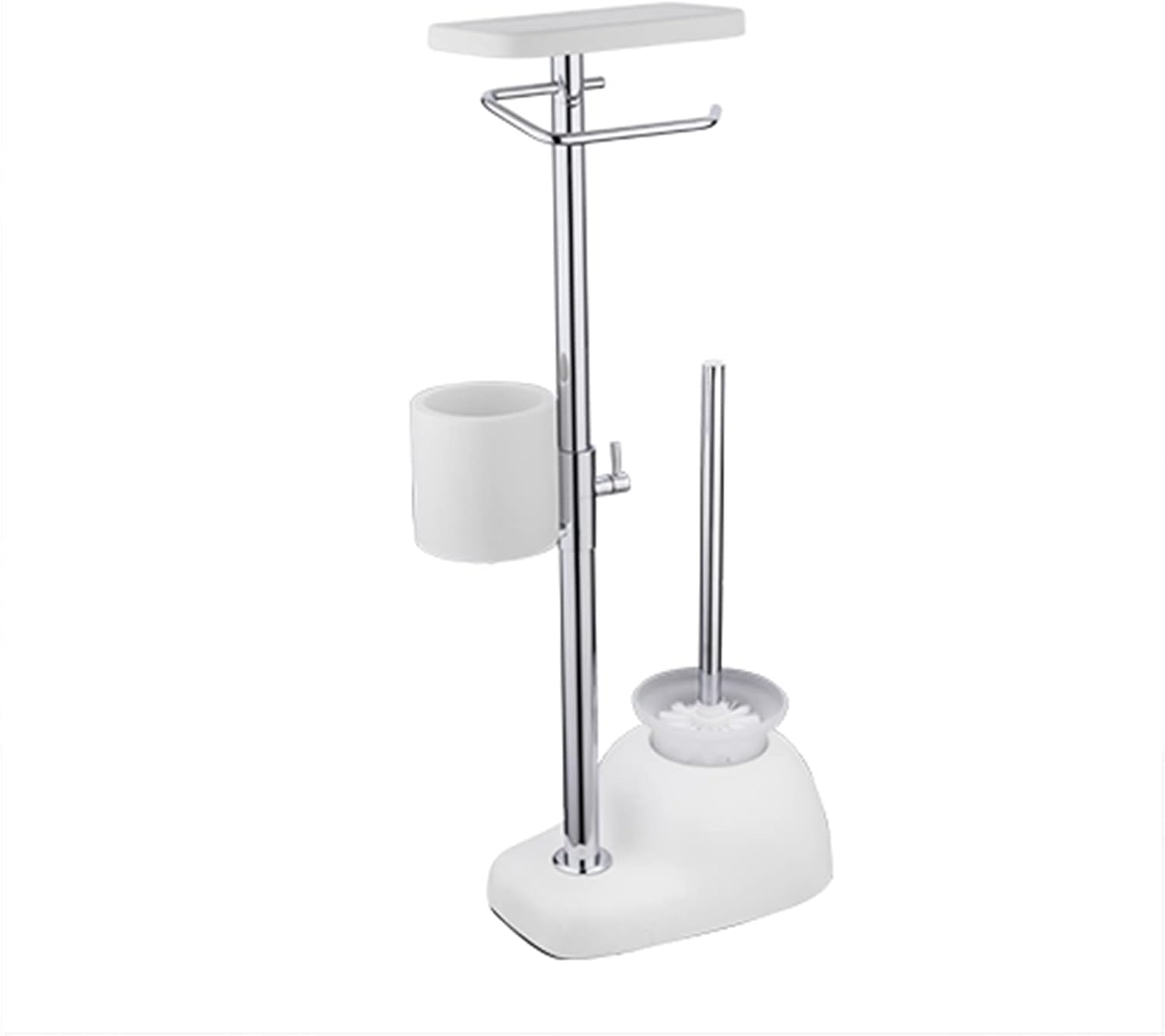 INPETS Toilet Brush Holder Durable Suction Base