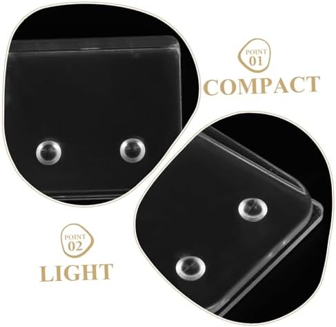 Alipis 4pcs Shower Curtain Clips No Drill Installation