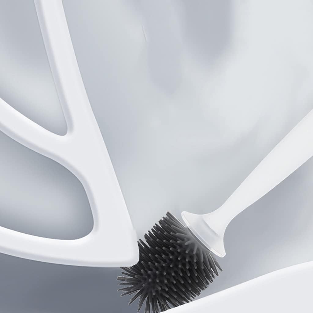 XIAOSAKU Toilet Brush Holder with Soft Bristles