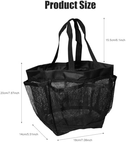 Pumwoy 2 Pack Mesh Shower Caddy Portable Dorm Essentials