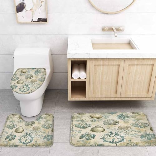 ZOE GARDEN Vintage Coastal Bathroom Set