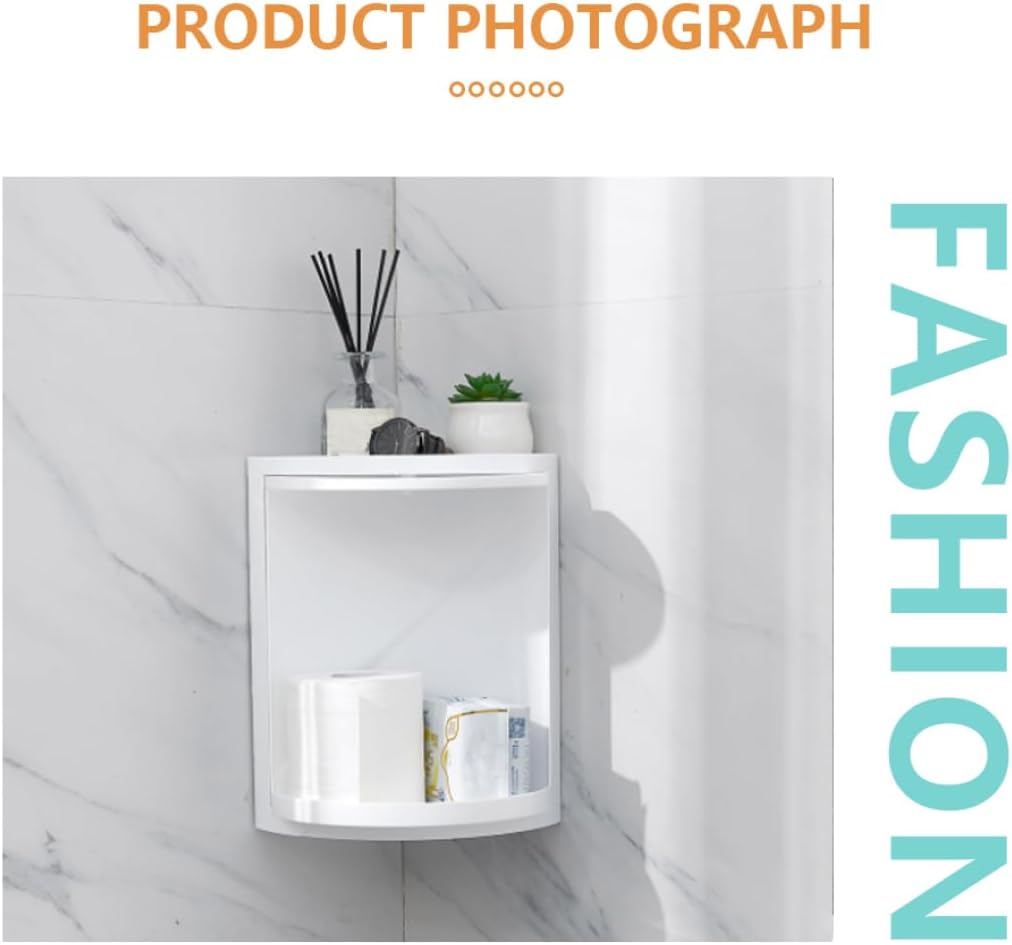 Pineeseatile 90 Degree Rotating Shower Shelf