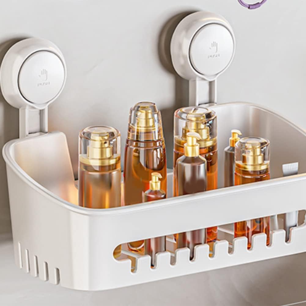 Shower Spice Stand with Strong Suction No Drill