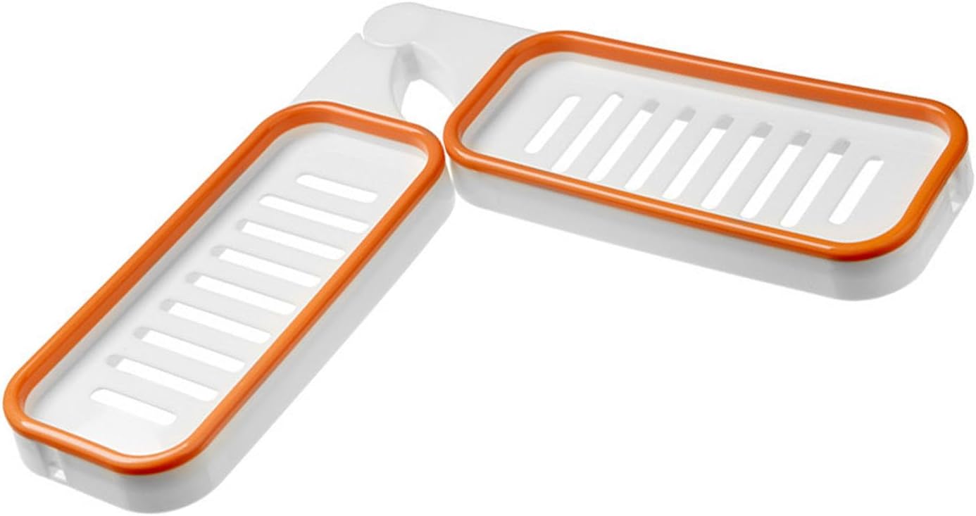 Tissting Foldable Corner Shelf for Bathroom Kitchen