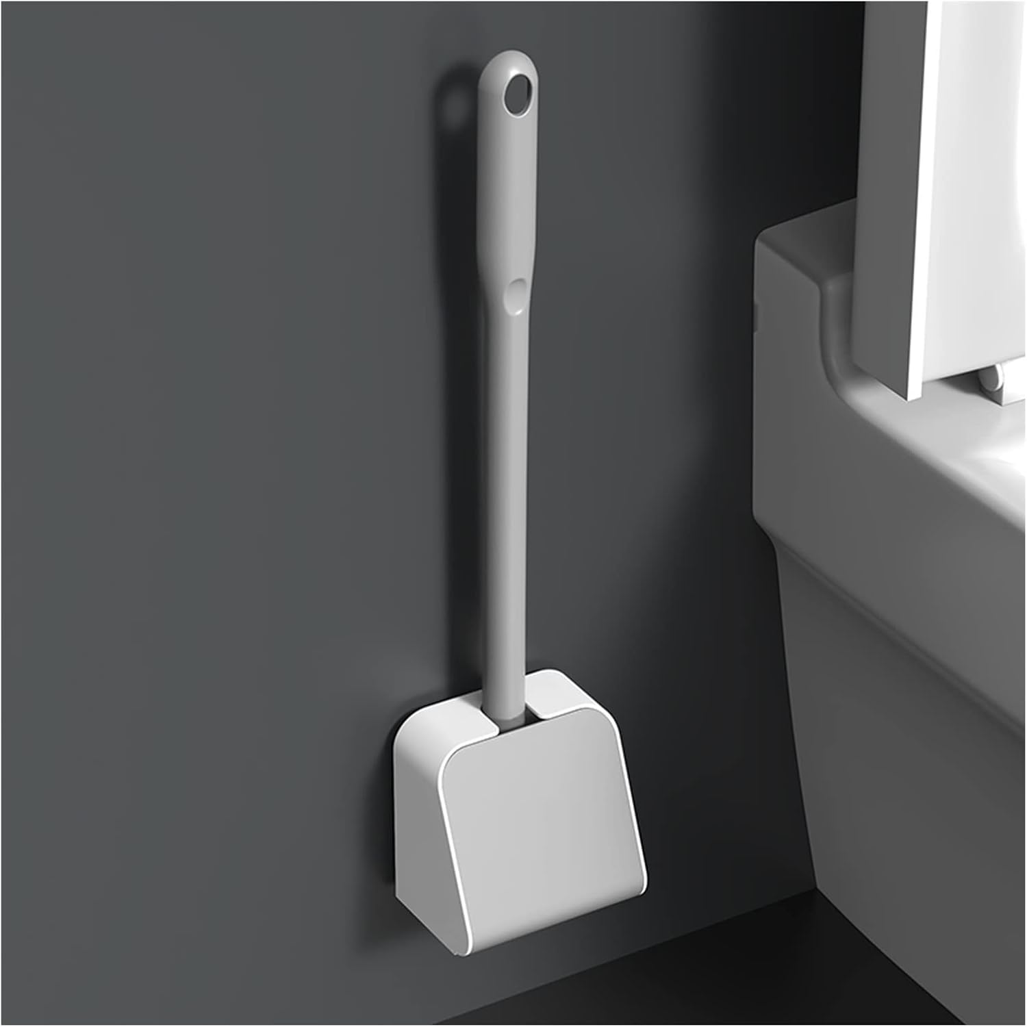 UNNS Toilet Brush with Wall Holder and Base
