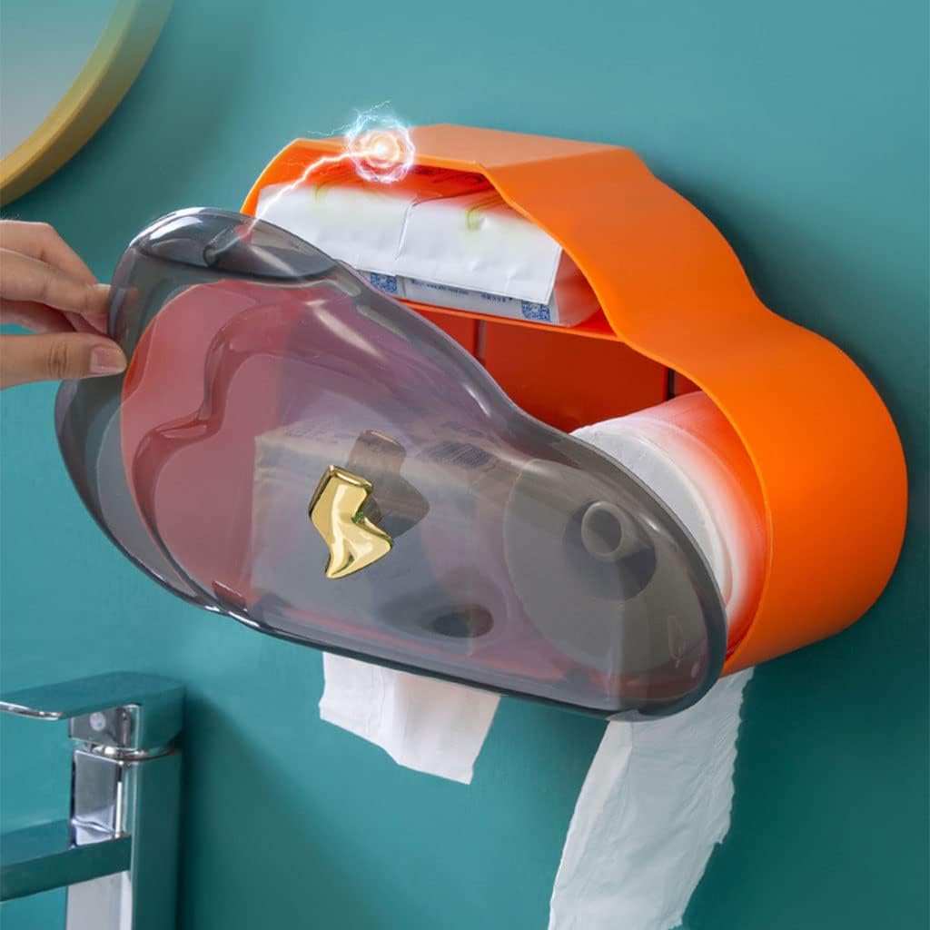 SZYDD Cloud-Shaped Tissue Box Waterproof Wall-Mounted Storage