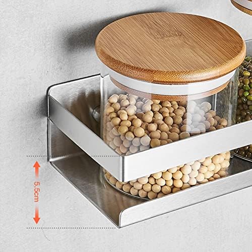 BAHELS Shower Caddy Organizer Wall Mounted Adhesive Stainless Steel