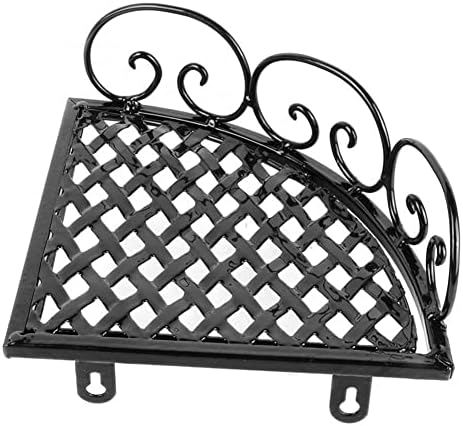 Shower Caddy Iron Art Triangle Wall Mount Storage Rack