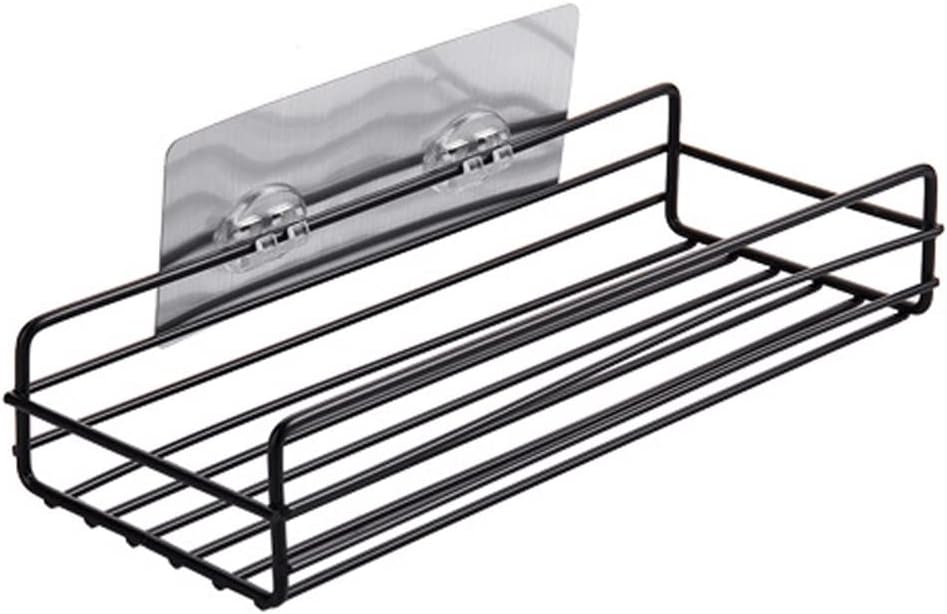 ANNBKA Wall Mount Shower Caddy Black 1