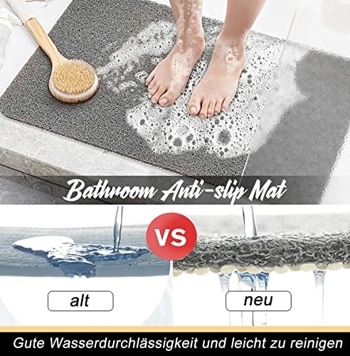 ROIMOE Non-Slip Shower Mat 24x16 Inch