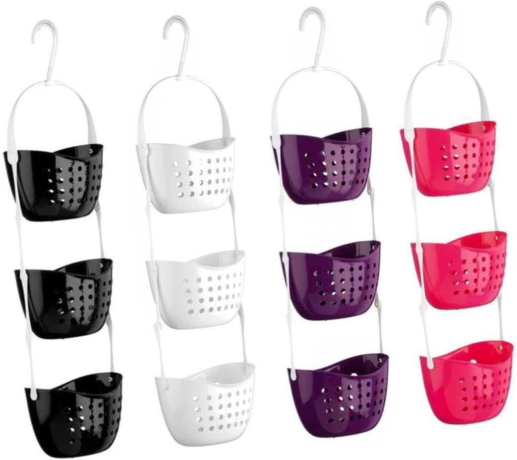 Garneck 3-Tier Shower Caddy Hanging Basket