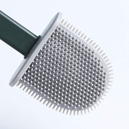 Leying Toilet Brush and Holder Set Green