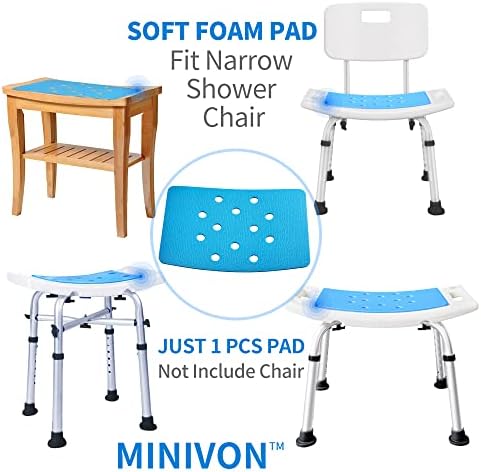 Non Slip Mat for Shower Stool with Adhesive Backing