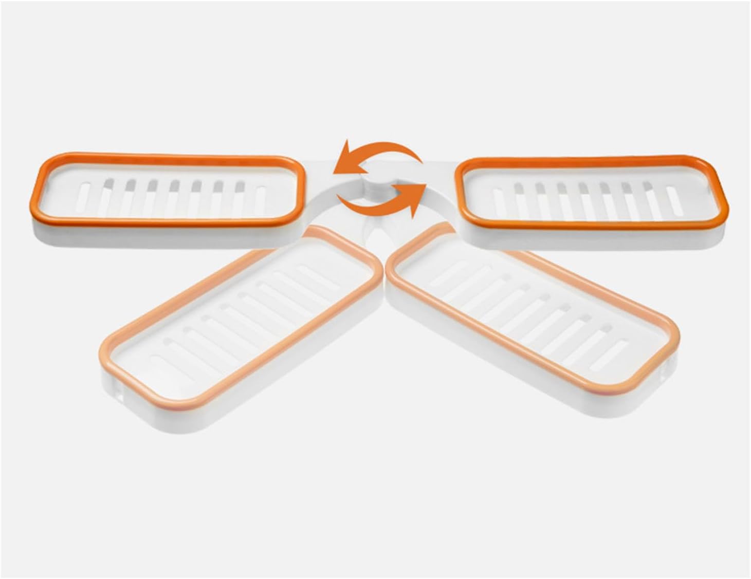 Tissting Foldable Corner Shelf for Bathroom Kitchen