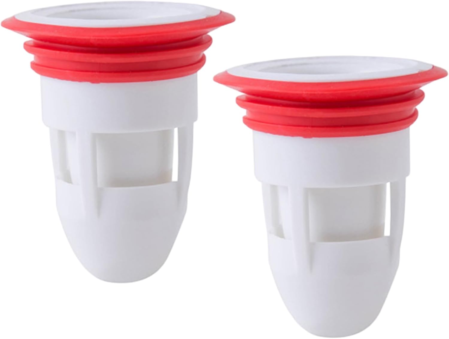 2PCS Floor Drain Backflow Preventer with Anti-odor and Antiblocking Function