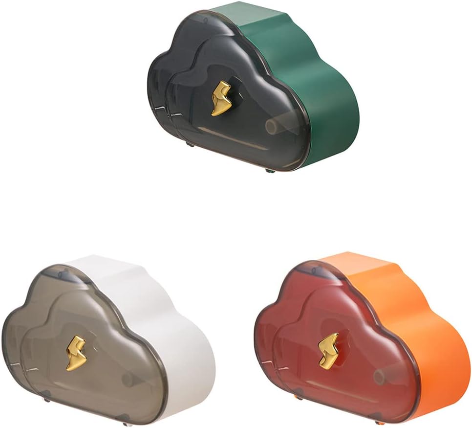 SZYDD Cloud-Shaped Tissue Box Waterproof Wall-Mounted Storage