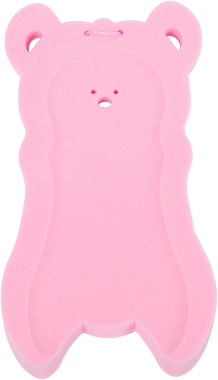 Hoement Baby Sponge Mat Non-Slip Bath Cushion Pink 1
