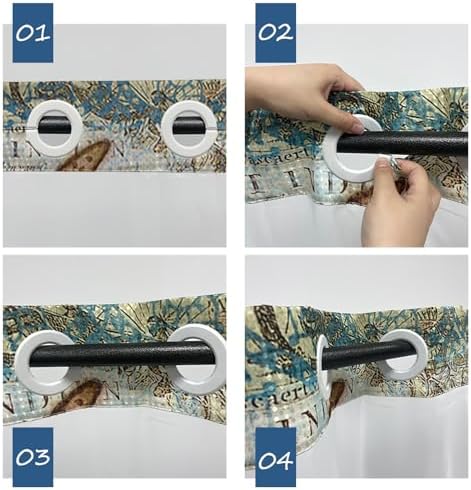 Final Friday Green and Teal Sea Turtle Shower Curtain Set