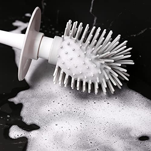 Stylish Toilet Brush with Holder for Easy Cleaning