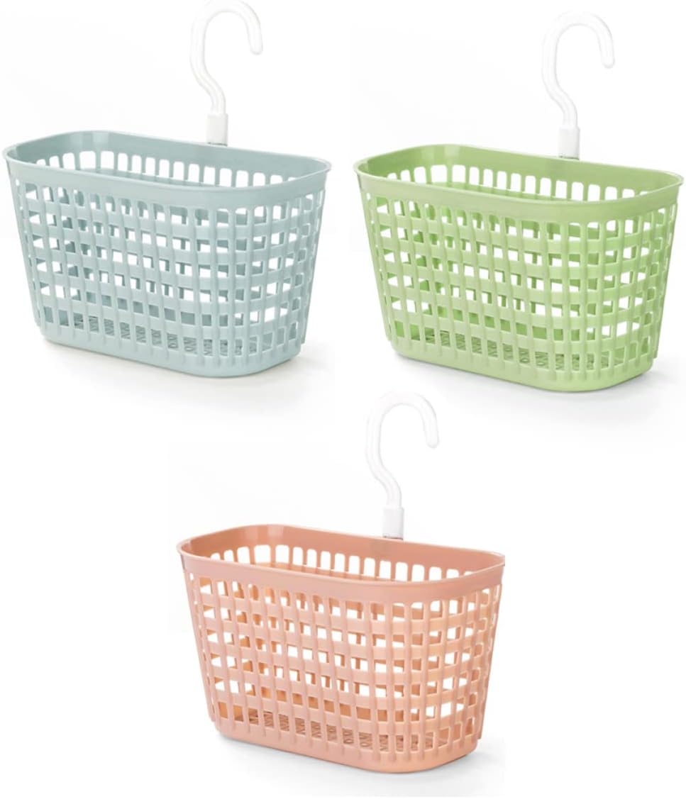 Zerodeko Shower Storage Basket with Rotatable Hook