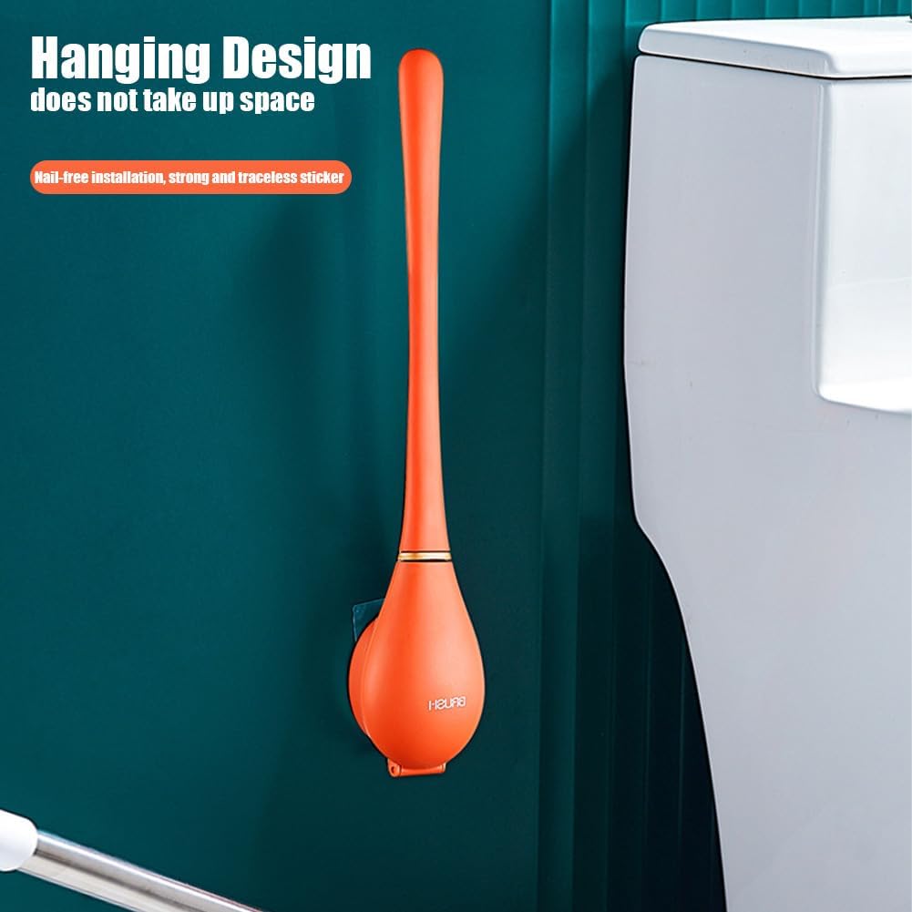 Lekxagabo Toilet Brush with Holder Green