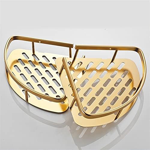 ANNBKA Gold Shower Caddy Wall Mounted Organizer