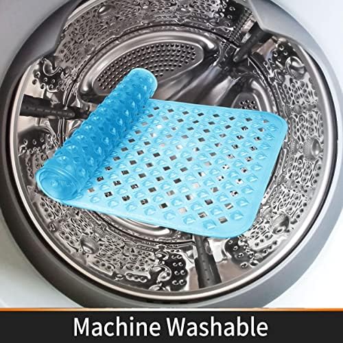 Non-Slip Bathtub Mat with Suction Cups and Drain Holes