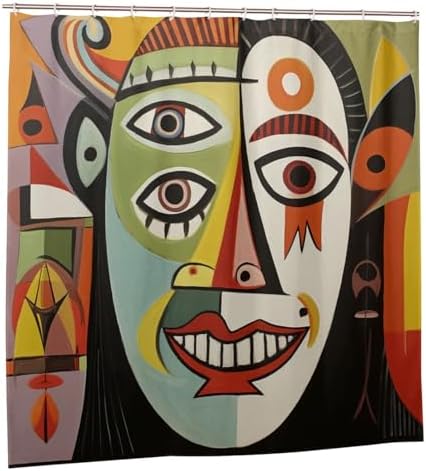 DAOWANGZUO Laughing Boy Shower Curtain Set