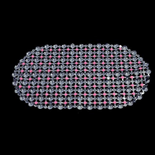 Soft Rubber Bathtub Shower Mat Pad 67x37cm