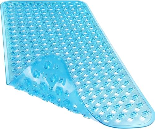 Non-Slip Bathtub Mat with Suction Cups and Drain Holes