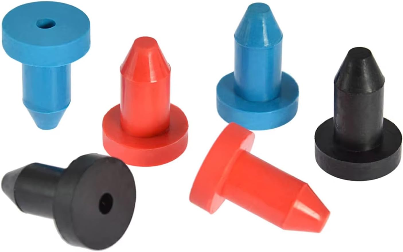 FeiYeup 4PCS Kayak Drain Plugs Set Neoprene Rubber 12 Inch