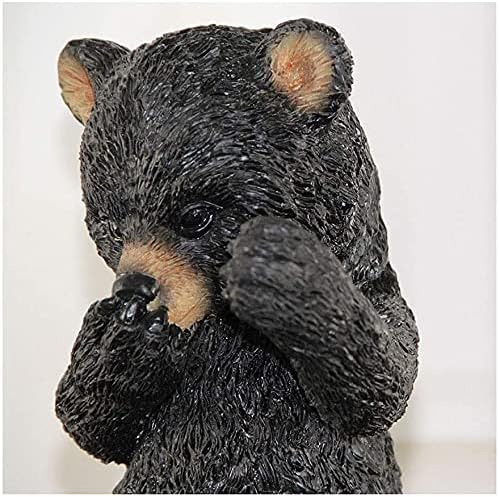 Toilet Brush with Holder Set Bear Design Deep Cleaning