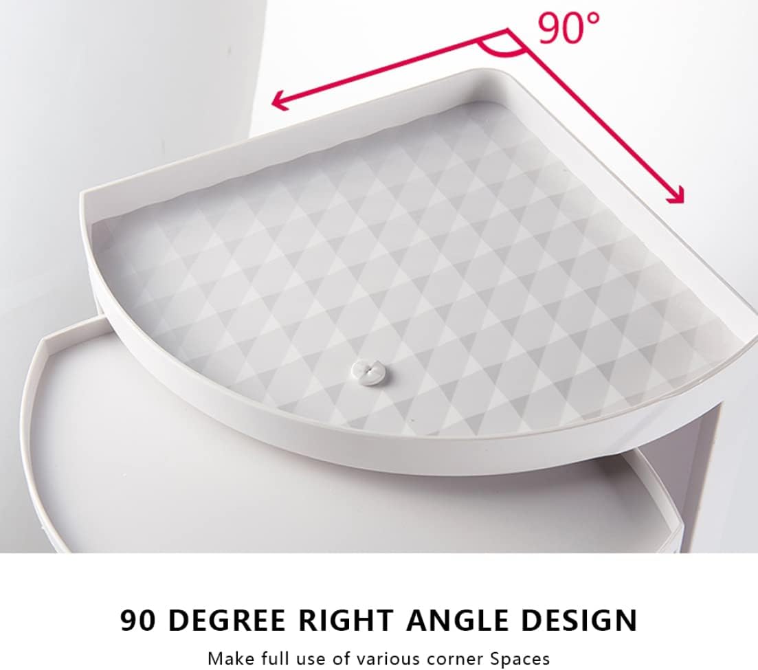 Pineeseatile 90 Degree Rotating Shower Shelf