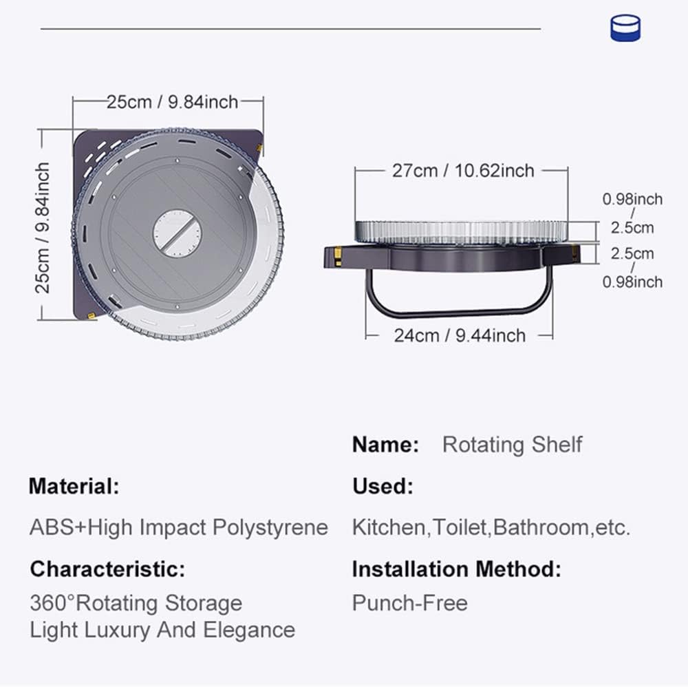 HEXEH Corner Shower Caddy Purple 1