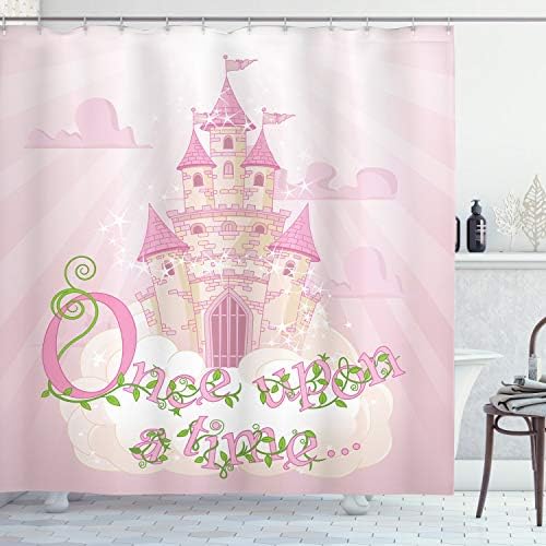 Ambesonne Once Upon a Time Shower Curtain Set