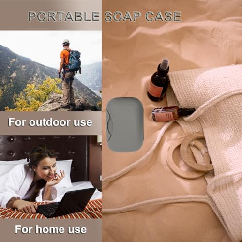 Vonpri Travel Soap Holder for Bathroom and Camping