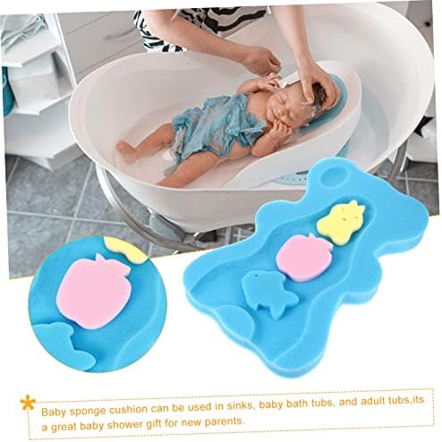 DECHOUS Non-Slip Bath Mat for Newborns and Babies