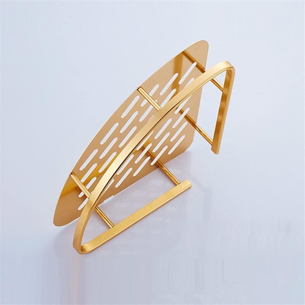ANNBKA Gold Shower Caddy Wall Mounted Organizer