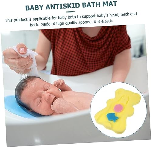 Non-Slip Bath Mat Sponge Cushion for Newborns
