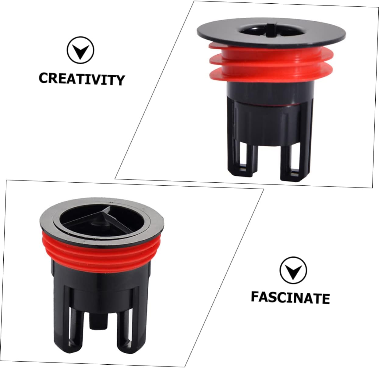 Tofficu Floor Drain Odor Stopper Water Seal