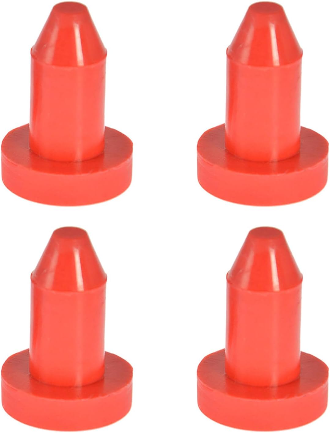 FeiYeup 4PCS Kayak Drain Plugs Set Neoprene Rubber 12 Inch
