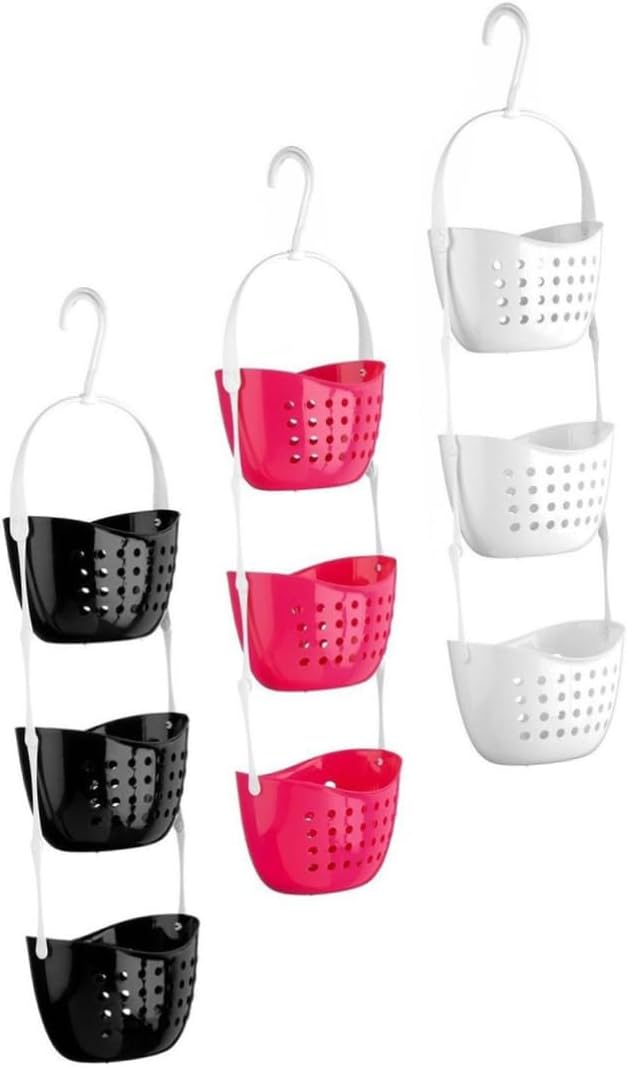 Garneck 3-Tier Shower Caddy Hanging Basket