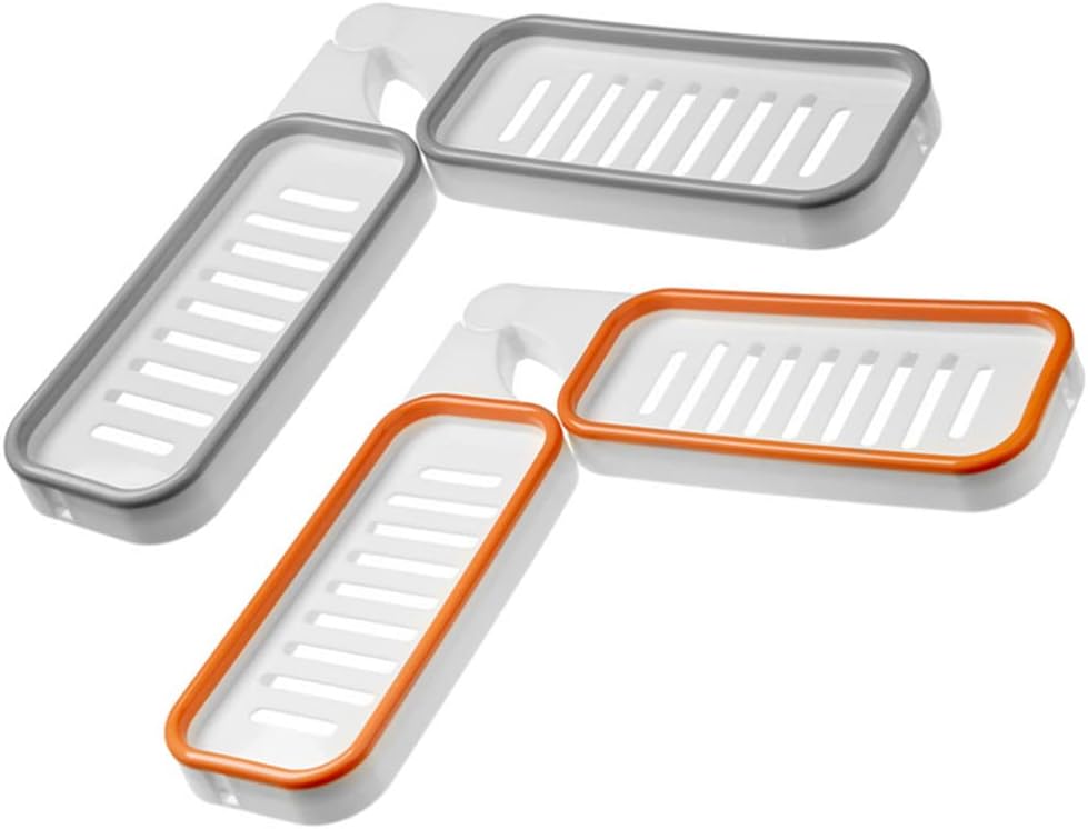 Beaupretty Shampoo Holder Organizer 2Pcs Wall Mount Shower Rack