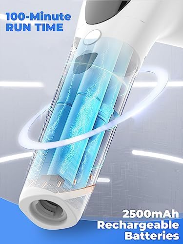 WYBQ Electric Spin Scrubber with Long Handle